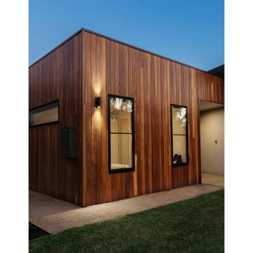 Nova Luce Limbio - applique d'extérieur - 8 x 8,5 x 16 cm - IP44 - noir