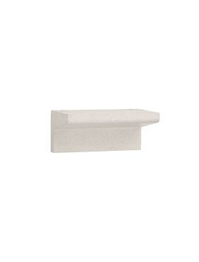 Nova Luce Lita - applique murale extérieure - 20 x 9 x 12 cm - 6W LED inclus - IP65 - blanc