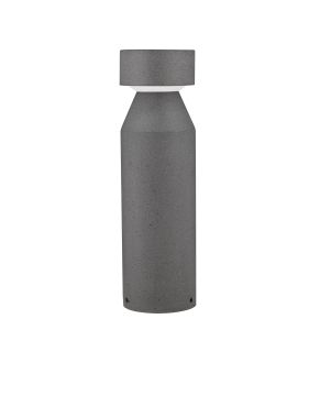 Nova Luce Lua - lampe de jardin - Ø 16 x 55,5 cm - 12W LED inclus - IP65 - noir