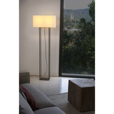 MODÈLE D’EXPOSITION - Faro Vesper - lampadaire - 135 cm - brun et beige