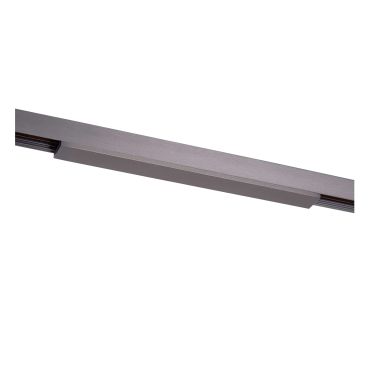 Lucide Linial - système de rails magnétiques - cache/plaque de recouvrement - 10 cm - noir chrome mat