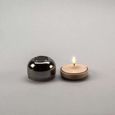 Konstsmide - bougie décorative sur piles - Ø 8,5 x 7,5 cm - beige