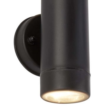 Searchlight Oakham - Applique d'extérieur - 8 x 16 cm - IP44 - noir