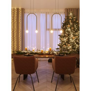 Maxlight Enigma - lampe suspendue - 40 x 180 cm - 2 x 2W LED inclus - vert