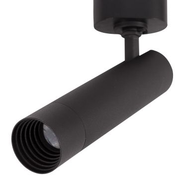 Nova Luce Nap - spot pour système de profilés magnétiques - Ø 3 x 19 cm - 8W LED inclus - noir