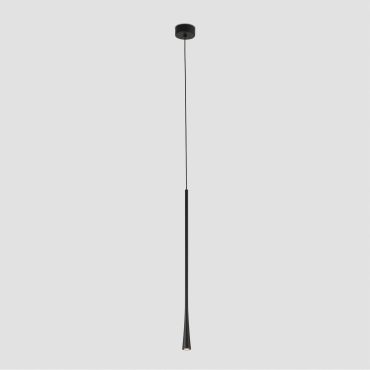 Faro Diana 600 - lampe suspendue - Ø 3,2 x 60 cm - 6W LED inclus - noire