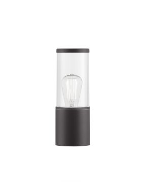 Nova Luce Zosia - applique murale extérieure - Ø 9 x 25 x 12 cm - IP65 - gris foncé