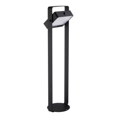 Nordlux Saulio Solar - lampe de jardin - Ø 17 x 60 cm - 4,45W LED inclus - IP44 - noir