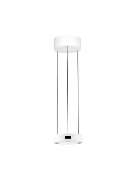 Nova Luce Afi - lampe suspendue - Ø 20 x 280 cm - 24W dimmable LED inclus - blanc