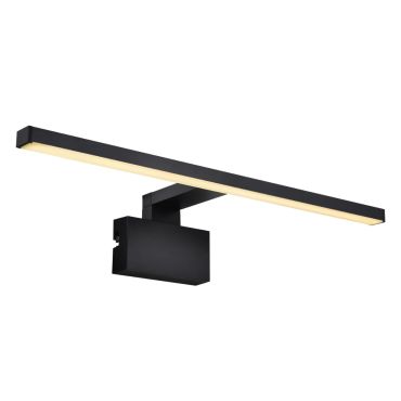 Nordlux Marlee - applique murale - 50 x 13,6 x 6,4 cm - 8,9W LED inclus - IP44 - noir - blanc chaud (3000K)