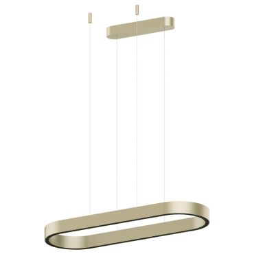 VK Lighting Aria - lampe suspendue - 30 x 306 x 86,8 cm - 80W dimmable LED inclus - or