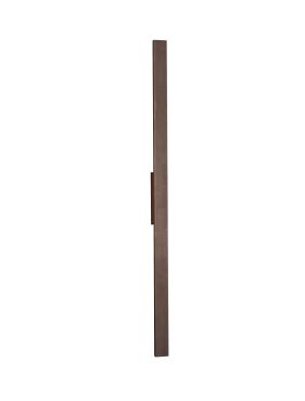 Nova Luce Doul - applique murale extérieure - 5,3 x 121 x 6 cm - 20W LED inclus - IP65 - corten