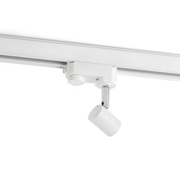 Faro Plot - projecteur sur rail - 10 x 3,2 x 13 cm - blanc mat