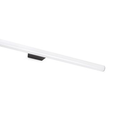 Faro Volga - applique murale - 90 x 8 x 4 cm - 18W LED inclus - IP44 - noir mat