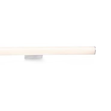 Faro Volga - applique murale - 60 x 8 x 4 cm - 12W LED inclus - IP44 - chrome brillant