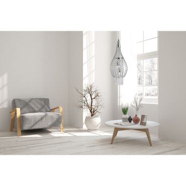 Searchlight Rocket - lampe suspendue - Ø 19 x 110 cm - chrome