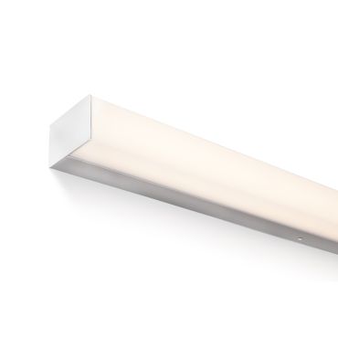 Faro Nilo - applique murale - 60 x 6 x 4 cm - 12W LED inclus - IP44 - chrome brillant