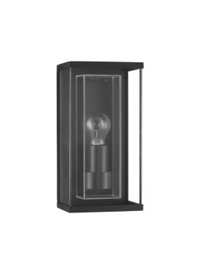 Nova Luce Regina - applique murale extérieure - 15,2 x 29,5 x 12,2 cm - IP65 - anthracite foncé