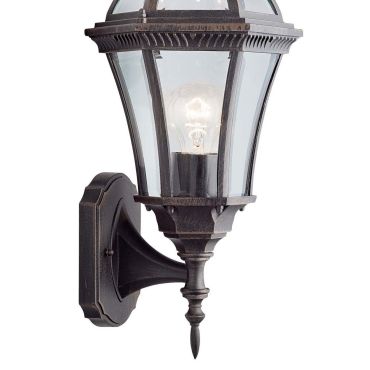 Searchlight Capri - Applique d'extérieur - 20 x 40,5 cm - IP44 - brun rustique