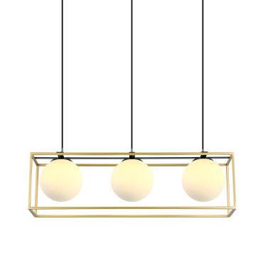 ONE Light Nordic Decorative Range - lampe suspendue - 70 x 120 cm - laiton
