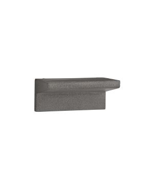 Nova Luce Lita - applique murale extérieure - 20 x 9 x 12 cm - 6W LED inclus - IP65 - ciment
