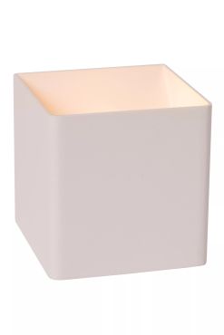 Lucide Vertigo - applique murale rechargeable avec capteur - 10 x 10 x 10 cm - 6W LED dimmable inclus - IP54 - blanc