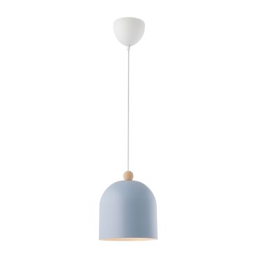 Nordlux Gaston - lampe suspendue - Ø 20 x 200 cm - bleu