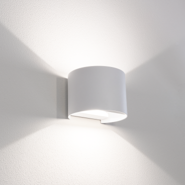 Century Italia Up &amp; Down - applique murale - 13,5 x 12 x 10 cm - 10W LED inclus - couleur de lumière réglable - IP65 - blanc