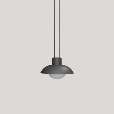 New Garden Syros - lampe suspendue à batterie rechargeable avec télécommande - Ø 20 x 9,5 cm - 9W dimmable LED inclus - IP54 - anthracite