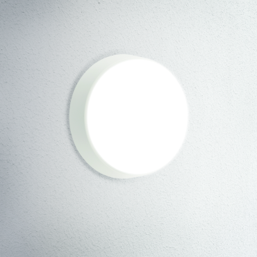 Century Italia Oasi CCT - lampe murale/plafonnier - Ø 21,5 x 8 cm - 14W LED inclus - IP65 - blanc