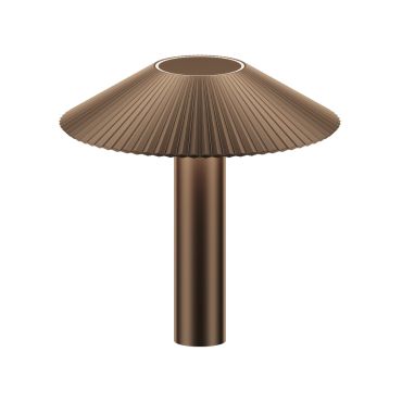 VK Lighting Amelie - lampe de jardin - Ø 30 x 30 cm - 15W LED inclus - IP65 - marron