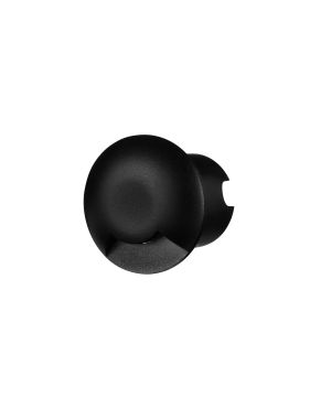 Nova Luce Eris - applique encastrée - Ø 6 x 5,4 cm - 1W LED inclus - IP67 - noir sablé
