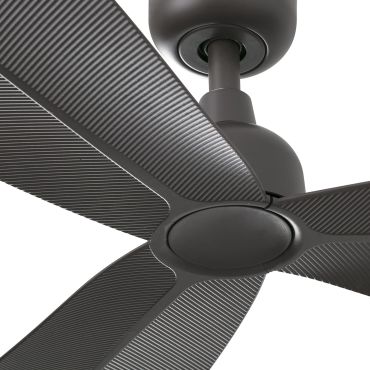 Faro Palma M - ventilateur de plafond - Ø 129 cm - IP44 - marron foncé