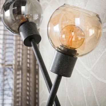Vico Sfera Tricolore - lampe de table - 37 x 53 cm - arctique noir