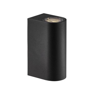 Nordlux Asbol - applique murale extérieure - 6,7 x 15 x 9,5 cm - 6,5W LED inclus - IP44 - noir