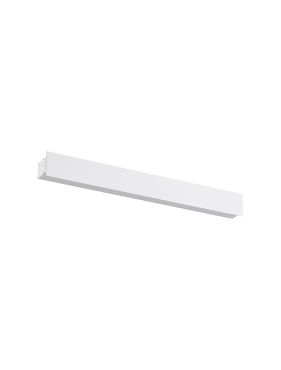 Nova Luce Path - applique murale extérieure - 4,7 x 50 x 6 cm - 11W LED inclus - IP65 - blanc sablé