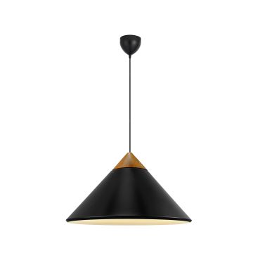 Design For The People Kinto - lampe suspendue - Ø 42 x 324,6 cm - noir