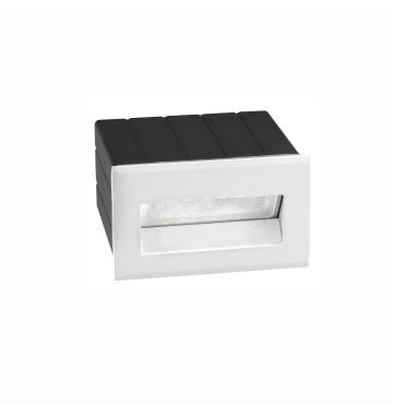 Nova Luce Krypton - applique encastrée - 8,5 x 8 x 5,5 cm - 1,5W LED inclus - IP54 - blanc