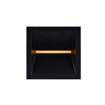 Nordlux Rivo - applique murale extérieure - 10 x 10 x 10 cm - 8W LED inclus - IP54 - noir