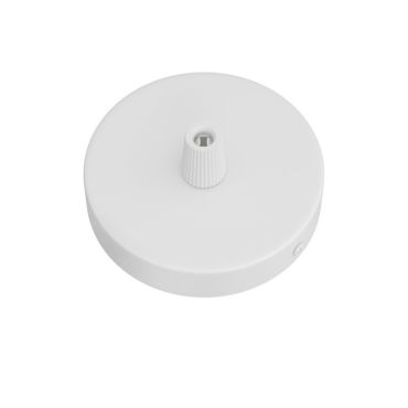 Creative Cables Mini - rosace de plafond - Ø 8,3 x 2,5 cm - blanc