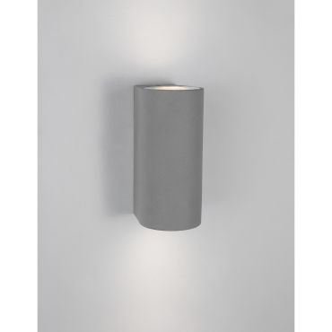 Nova Luce Lido - applique d'extérieur - 8,6 x 10 x 18 cm - IP65 - gris