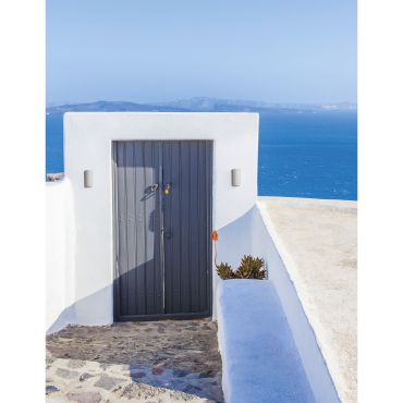 Nova Luce Lido - applique murale extérieure - 8,6 x 10 x 18 cm - IP65 - blanc