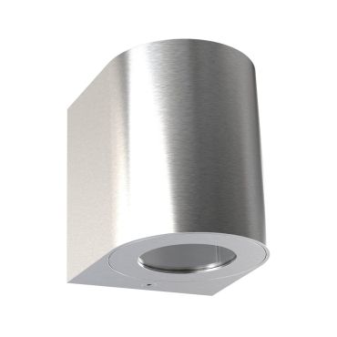 Nordlux Canto 2 - applique murale extérieure - 8,7 x 10,4 cm - 2 x 6W LED inclus - IP44 - acier inoxydable