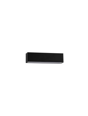 Nova Luce Allure - applique murale extérieure - 22 x 5,5 x 5,3 cm - 8W LED inclus - IP65 - noir sablé
