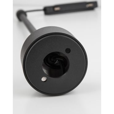 Nova Luce Tint - tube connecteur - Ø 6 x 70 cm - noir sable