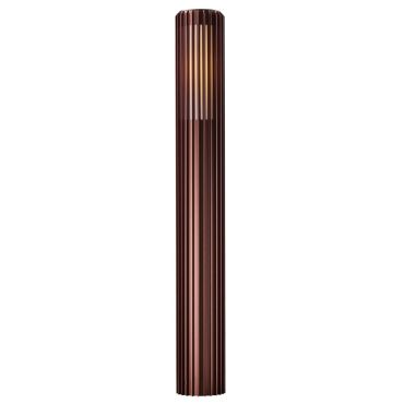 Nordlux Aludra 95 N - lampe de jardin - Ø 12,4 x 95,4 cm - IP44 - brun