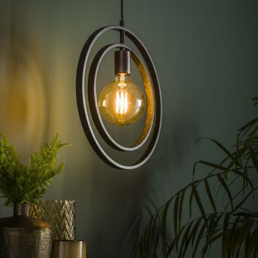 Vico Turn - lampe suspendue - 40 x 30 x 150 cm - anthracite