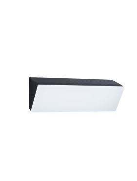 Nova Luce Keen - applique murale extérieure - 60 x 18 x 15 cm - 41W LED inclus - IP65 - anthracite foncé