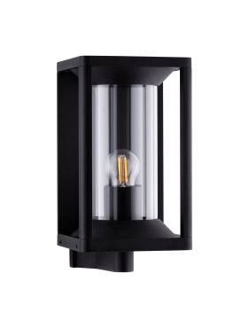 Nova Luce Pacific - applique murale extérieure - 14,5 x 27,6 x 20,6 cm - IP65 - anthracite foncé