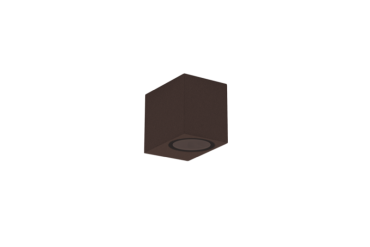 Century Italia Axo - applique d'extérieur - 8 x 7,8 x 6,8 cm - IP54 - marron